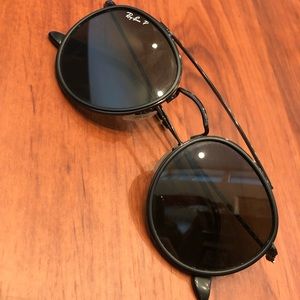 Ray-Ban Flat Round Lenses Polarized